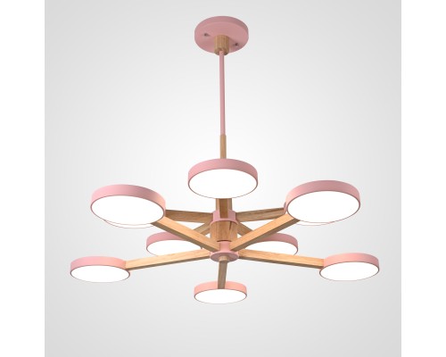 Люстра на штанге TURNA DBL L10 Pink
