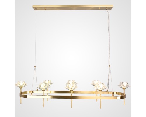 Подвесная люстра LOTOS LONG 8 ImperiumLoft