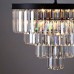Подвесная люстра RH 1920s Odeon Clear Glass Fringe Chandelier D80