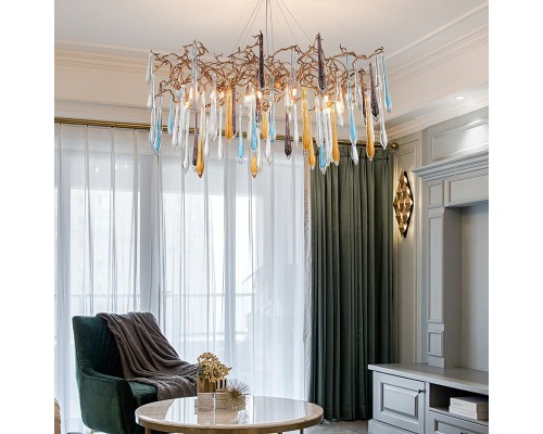 Подвесная люстра SPRUCE Овал 135 ImperiumLoft