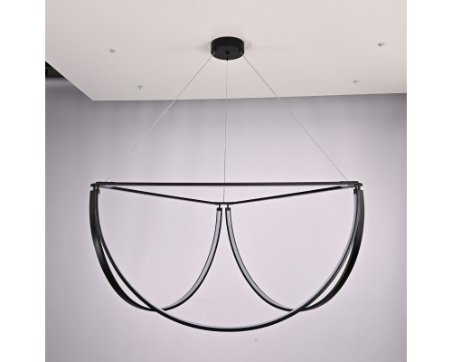 Подвесной светильник SOLANA LIGHT 3 Black ImperiumLoft