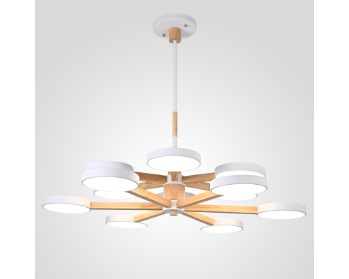 Люстра на штанге TURNA DBL L12 White