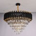 Подвесная люстра Empire Black Chandelier Crystal D 70 ImperiumLoft