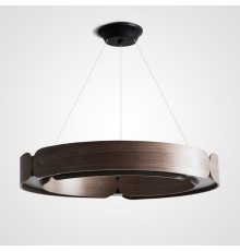 Подвесной светильник RANGE 1 D55 Black walnut ImperiumLoft