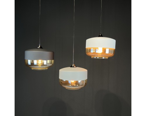 Подвесной светильник NORD D D25 White/Amber ImperiumLoft