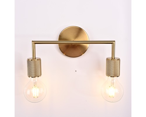 Бра RH Utilitaire Double Sconce Brass