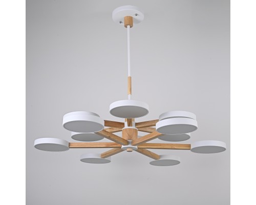 Люстра на штанге TURNA DBL L12 White