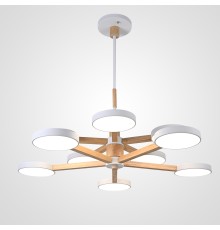 Люстра на штанге TURNA DBL L10 White ImperiumLoft