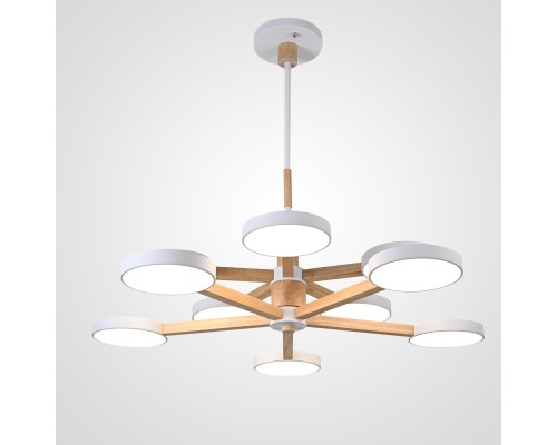 Люстра на штанге TURNA DBL L10 White