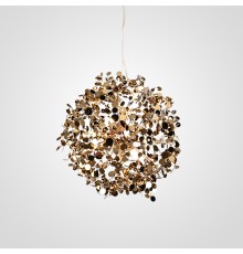 Подвесной светильник Tezani Argent Suspension Pendant lamp 85 gold D50 ImperiumLoft