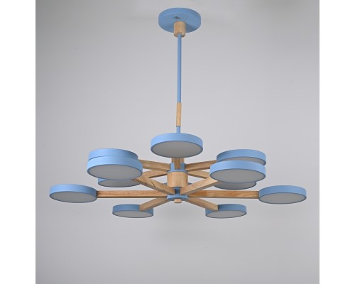 Люстра на штанге TURNA DBL L12 Blue