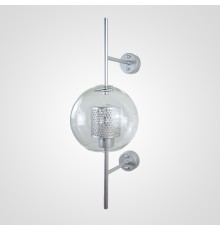 Настенный светильник CATCH WALL ball L55 steel ImperiumLoft