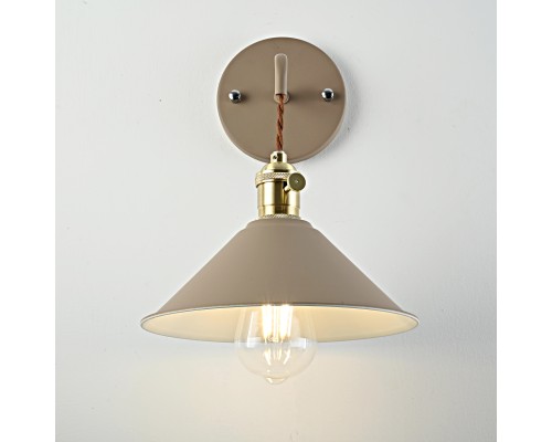 Бра с подвесным плафоном BRAID WALL Khaki