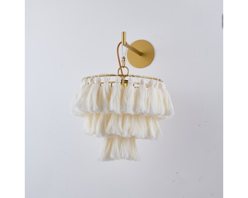 Настенный светильник TASSEL WALL Бежевый ImperiumLoft