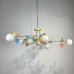 Потолочная люстра Light of MATISSE B D120 Gold Multicolor ImperiumLoft