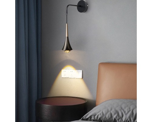 Настенный светильник CAI WALL Brass 3000К ImperiumLoft