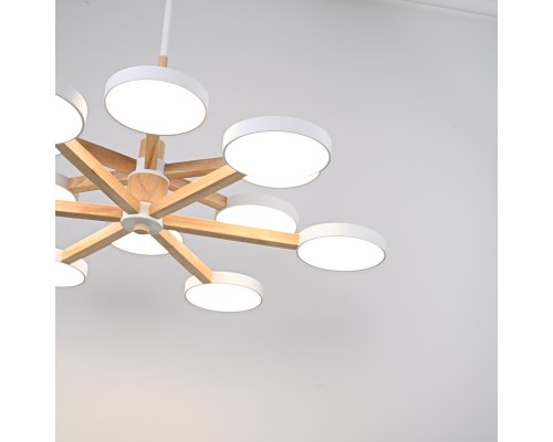 Люстра на штанге TURNA DBL L12 White