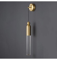 Настенный бра-светильник GELIS WALL Brass ImperiumLoft