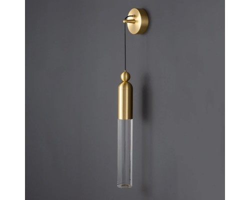Настенный бра-светильник GELIS WALL Brass ImperiumLoft