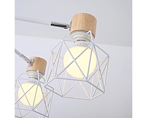 Потолочная люстра CORF B3 White 6 lamps ImperiumLoft