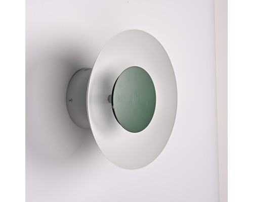 Бра TWIRL SUNSET D25 White/Green ImperiumLoft