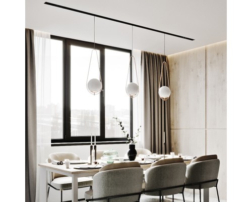 Подвесной светильник HOOP DROP Brass ImperiumLoft