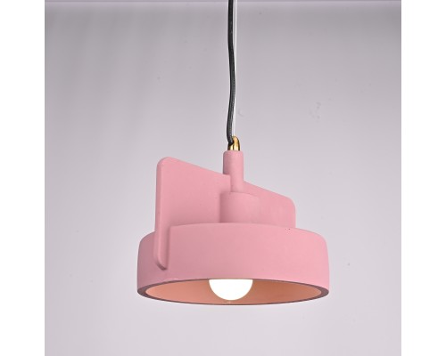 Подвесной бетонный светильник SKOVL A терракот