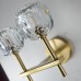 Бра Boule de Cristal Double Sconce Brass