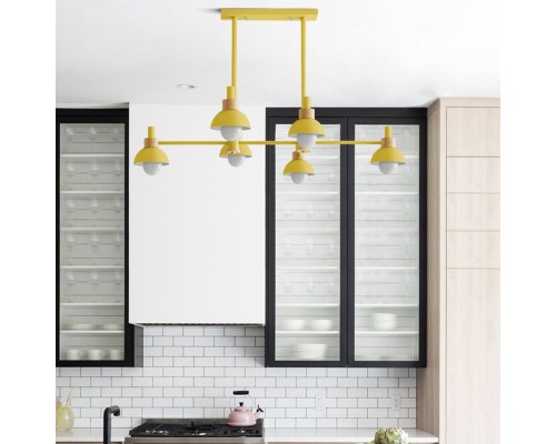 Подвесной реечный светильник FANTA LONG Yellow