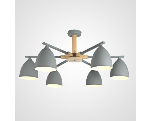 Потолочная люстра NOA 6 Gray