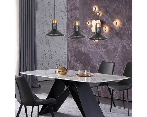 Подвесной светильник RARITY black brass ImperiumLoft