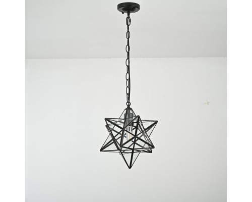 Люстра Black Star Clear Glass 30 см ImperiumLoft
