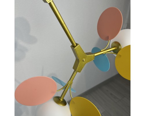 Люстра на штанге Light of MATISSE M L95 Multicolored ImperiumLoft