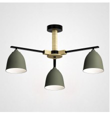 Потолочная люстра NOA 3 Olive ImperiumLoft