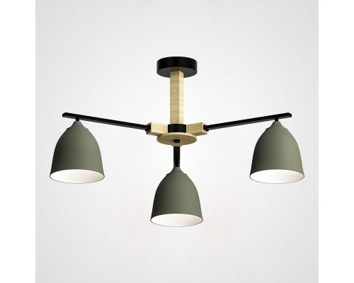 Потолочная люстра NOA 3 Olive