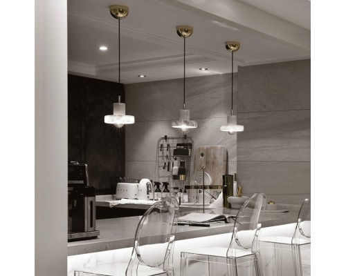 Подвесной светильник STONE PENDANT White by ImperiumLoft
