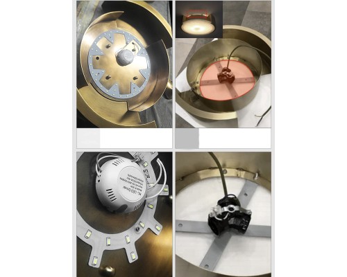 Потолочный светильник LUCKY D45 Bronze ImperiumLoft