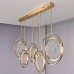 Дизайнерская люстра на штанге ЛУНА lighting collection L100 ImperiumLoft