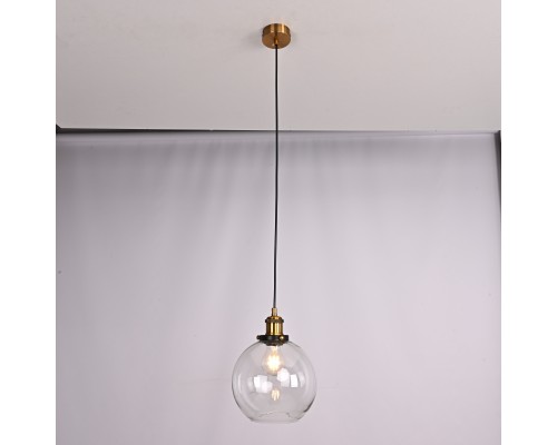 Подвесной светильник Loft Clear Glass Sphere Cloche