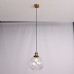 Подвесной светильник Loft Clear Glass Sphere Cloche