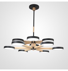 Люстра на штанге TURNA DBL L12 Black ImperiumLoft