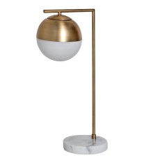 Настольная лампа Geneva Glass Table Lamp Globe ImperiumLoft