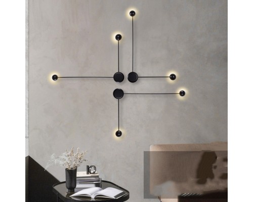 Бра Pin Wall Light A Black ImperiumLoft