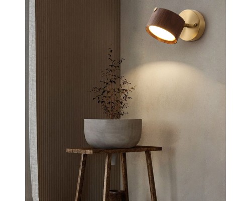 Настенный светильник BERNY A Dark brown ImperiumLoft