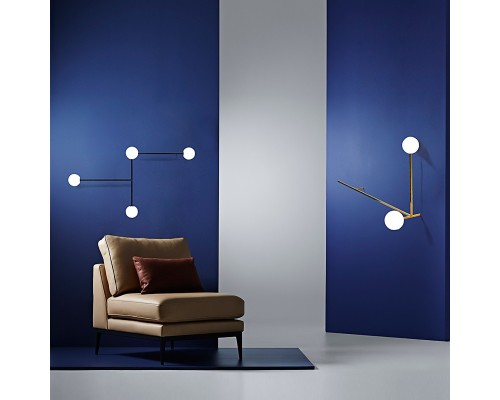 Настенный светильник LINES 4 Black ImperiumLoft