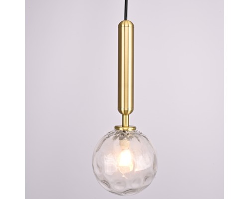 Подвесной светильник RAFFIN Gold/Transparent