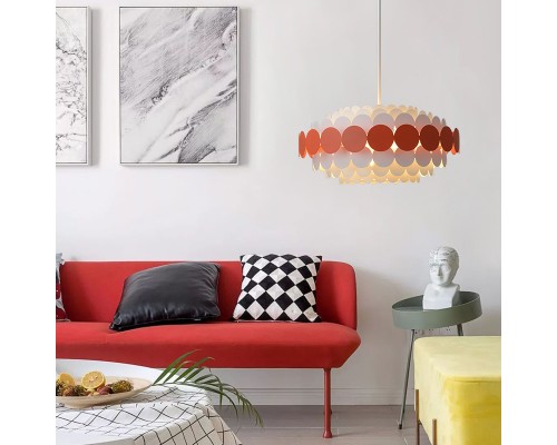 Люстра на штанге ASOLA D40 Black by ImperiumLoft