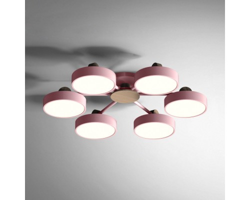 Потолочная люстра MOVE 6 Pink