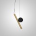 Подвесной светильник DROTT B Brass Black ImperiumLoft