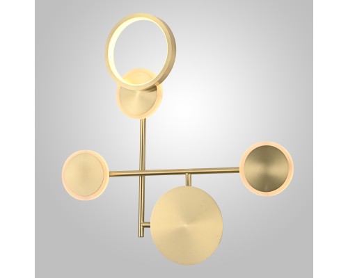 Настенный светильник ZINGY D Brass ImperiumLoft